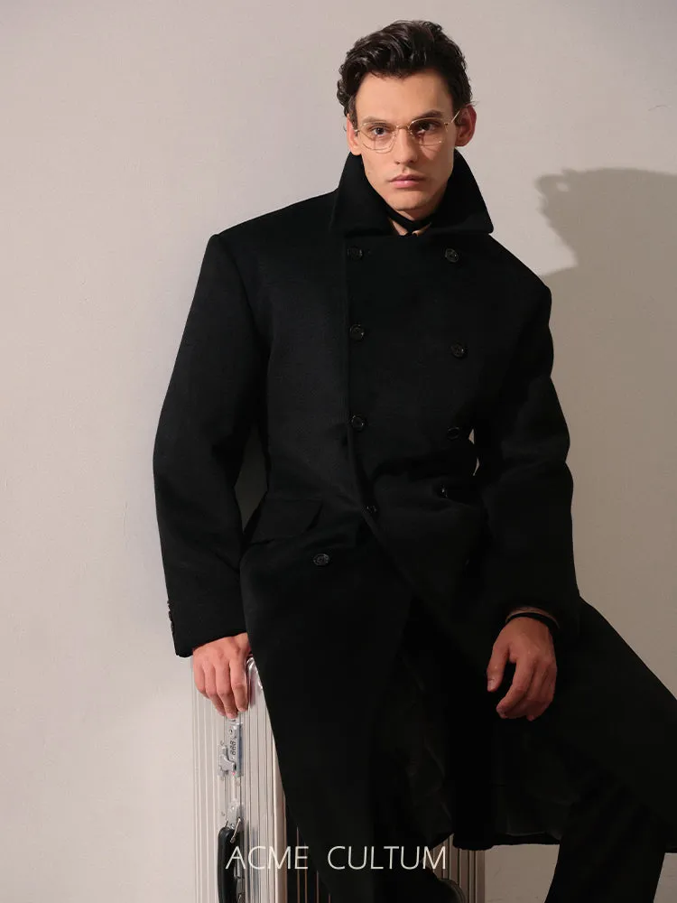 Mulberry Silk & Wool Overcoat