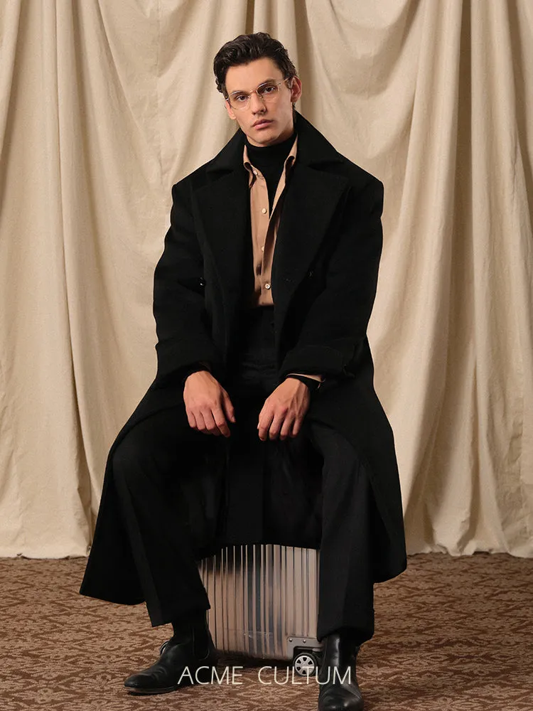 Mulberry Silk & Wool Overcoat