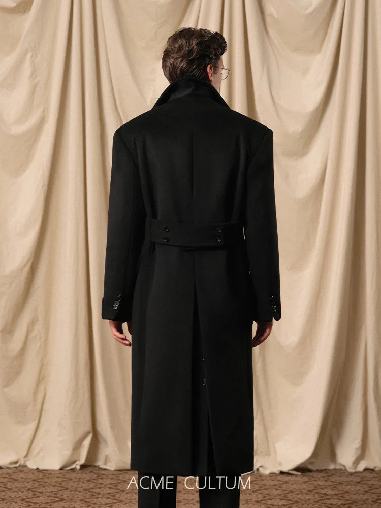 Mulberry Silk & Wool Overcoat