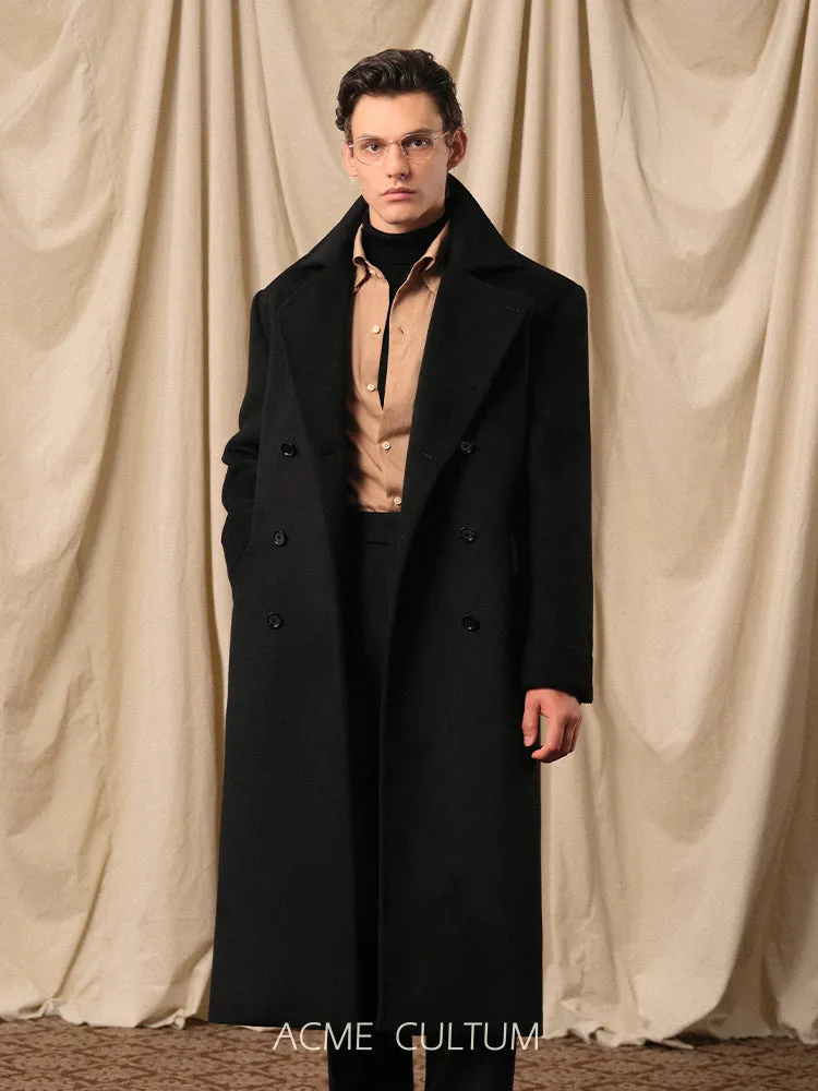 Mulberry Silk & Wool Overcoat