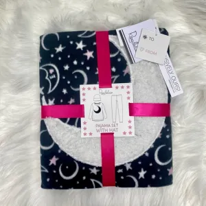 NWT *Exclusive* Roudelain 3-Piece New Moon Holiday Pajama Gift Set Size …