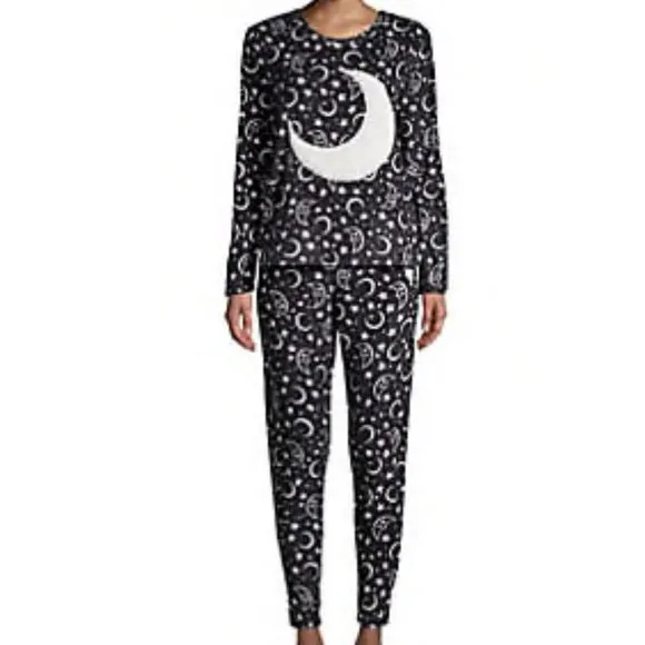 NWT *Exclusive* Roudelain 3-Piece New Moon Holiday Pajama Gift Set Size …