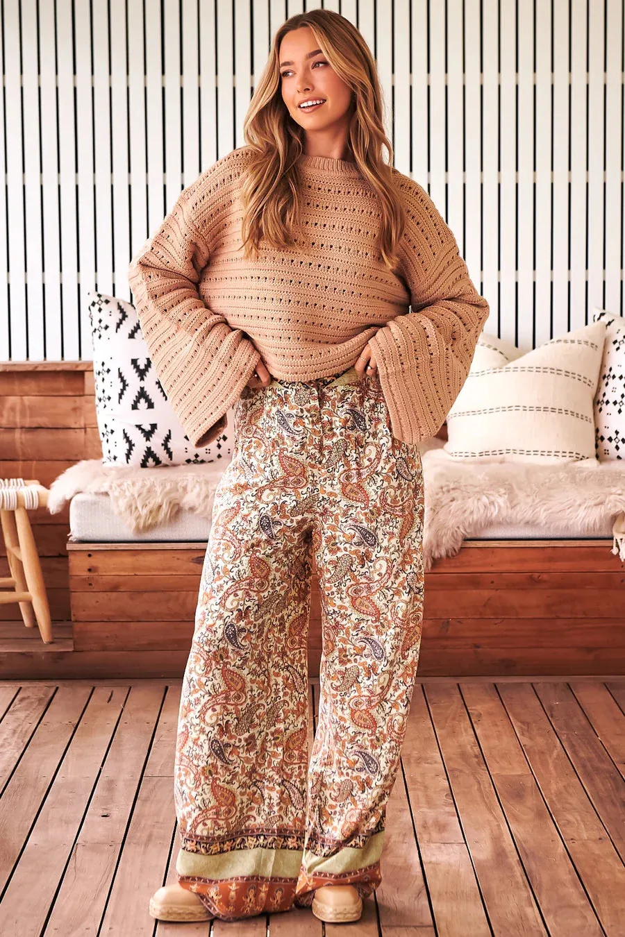 Oakie Print Brooklyn Pants