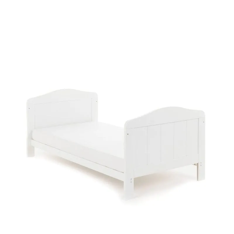 Obaby Whitby Cot Bed -White - Direct Delivery