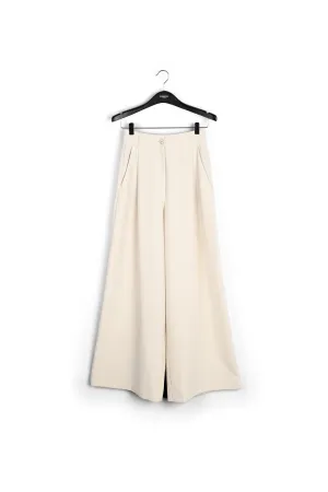 Off-white wide-leg pants
