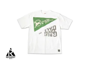 Opal Sheeting Crew Tee "White"