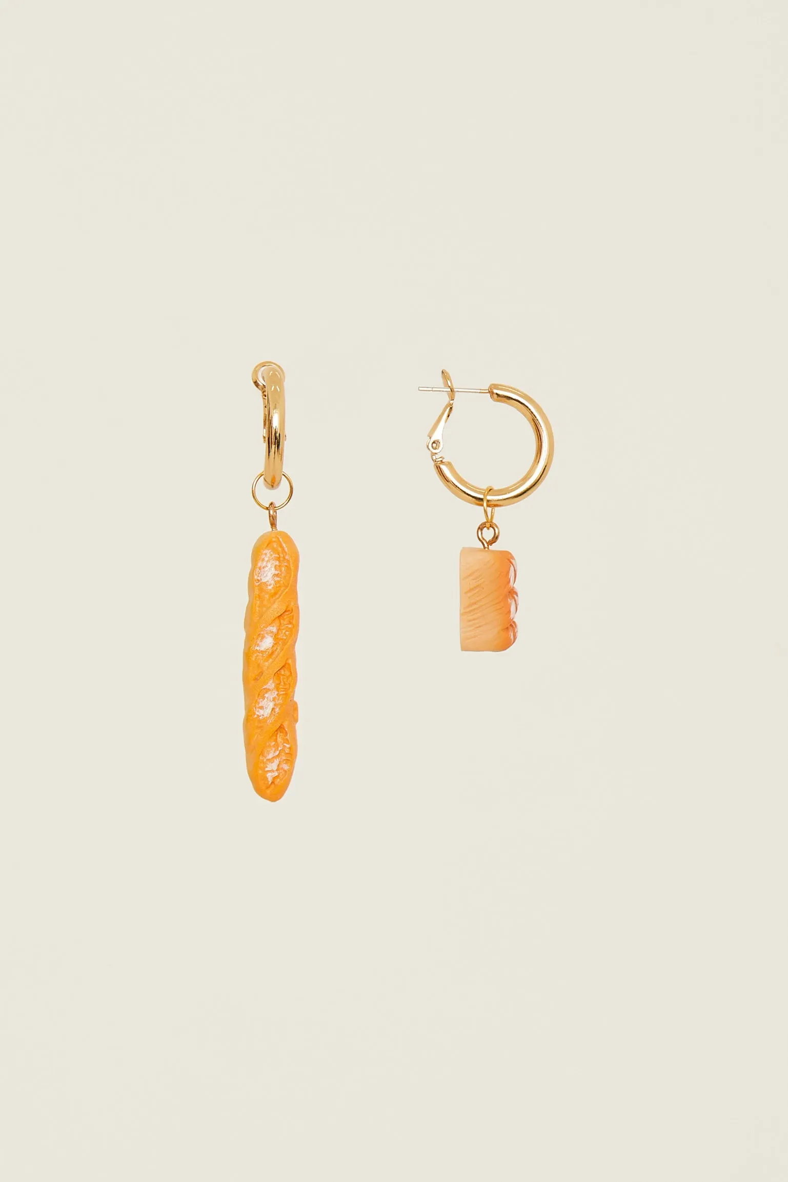 Oups! French Baguette Earrings