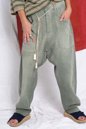 P63 Fatigue Hemp/Organic Cotton Sunfaded Olive Army