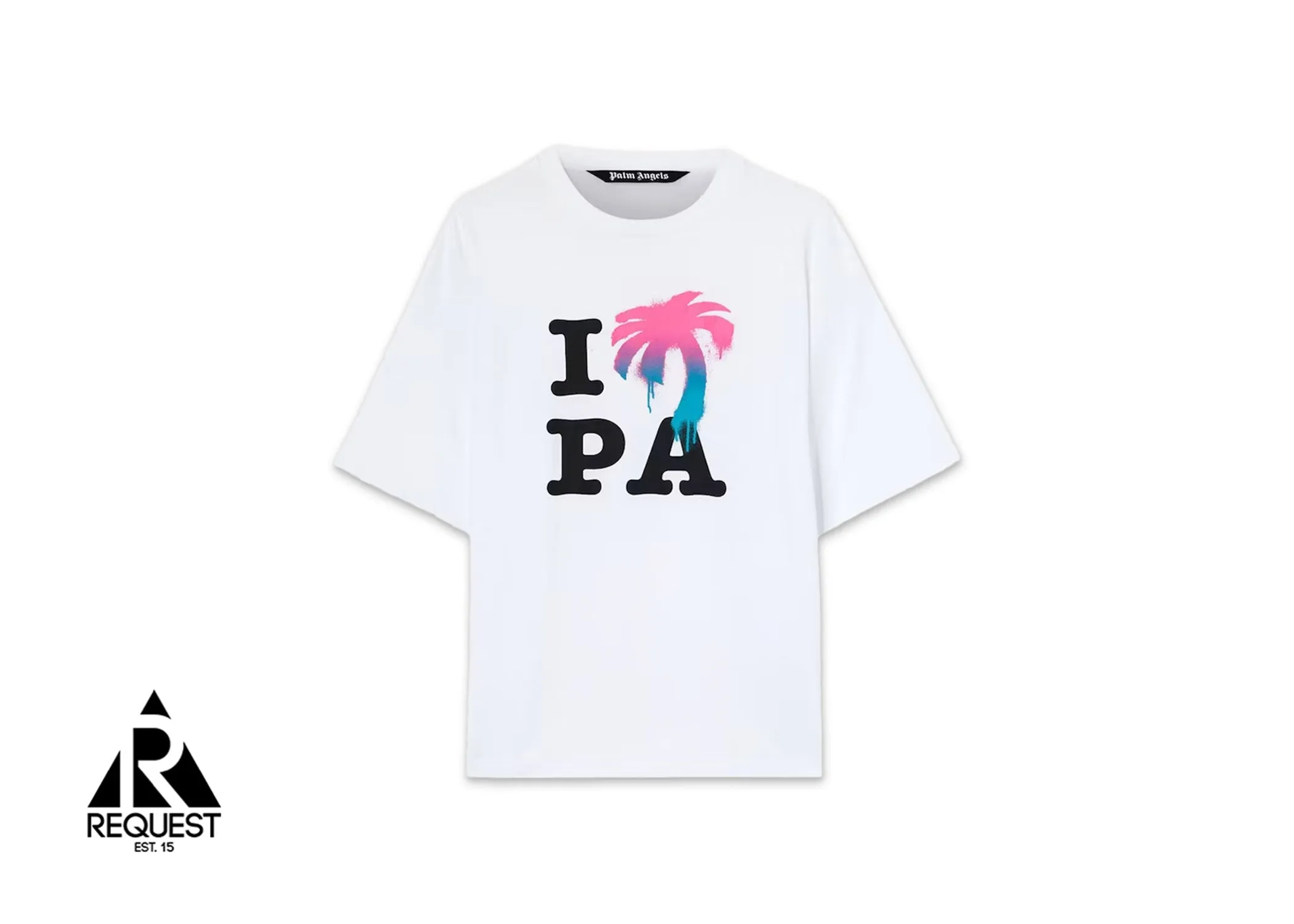 Palm Angels I Love PA tee "White"