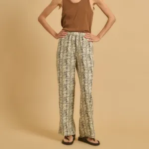 PANTERO PANTS BLACK PRINT