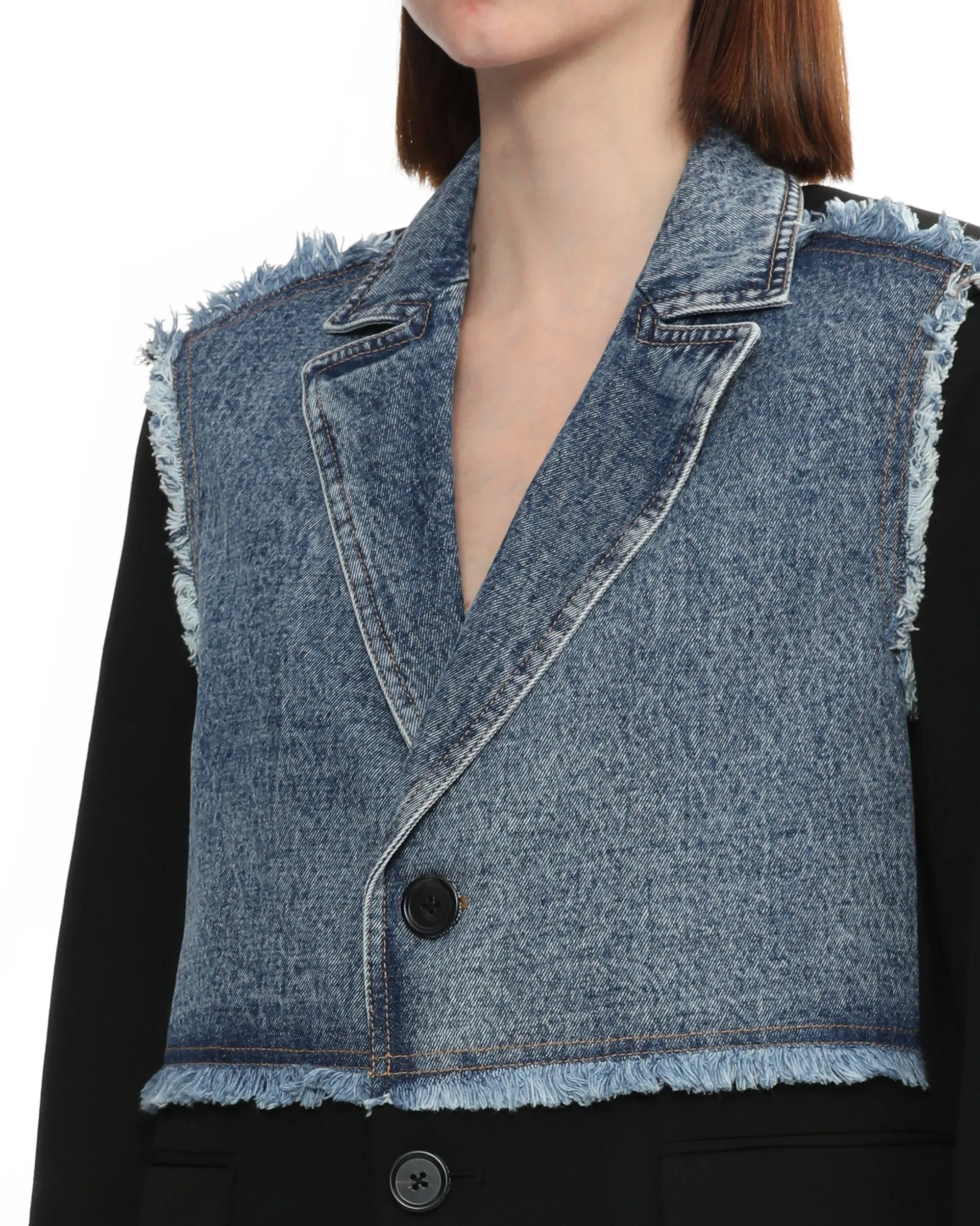 Patched blazer