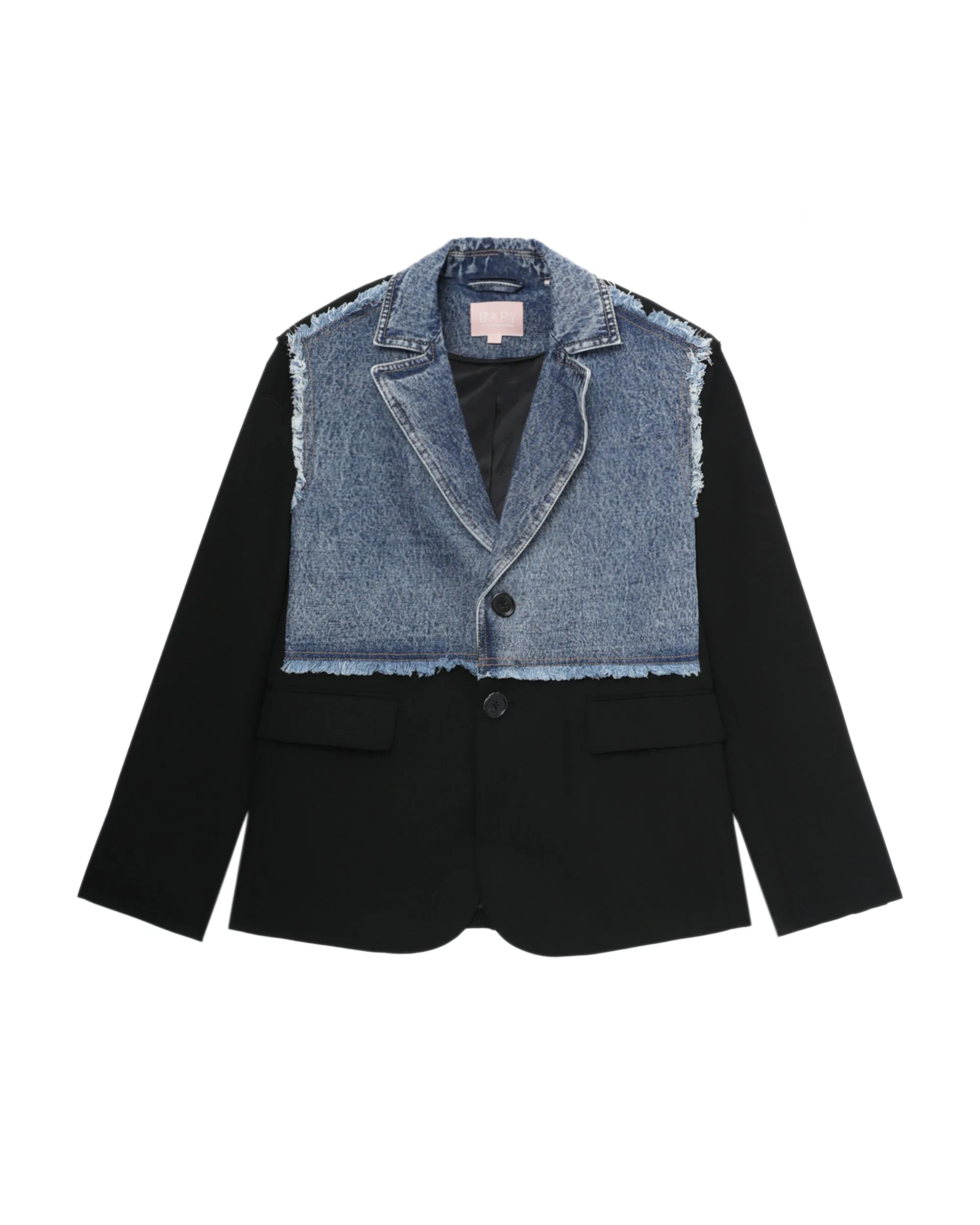Patched blazer