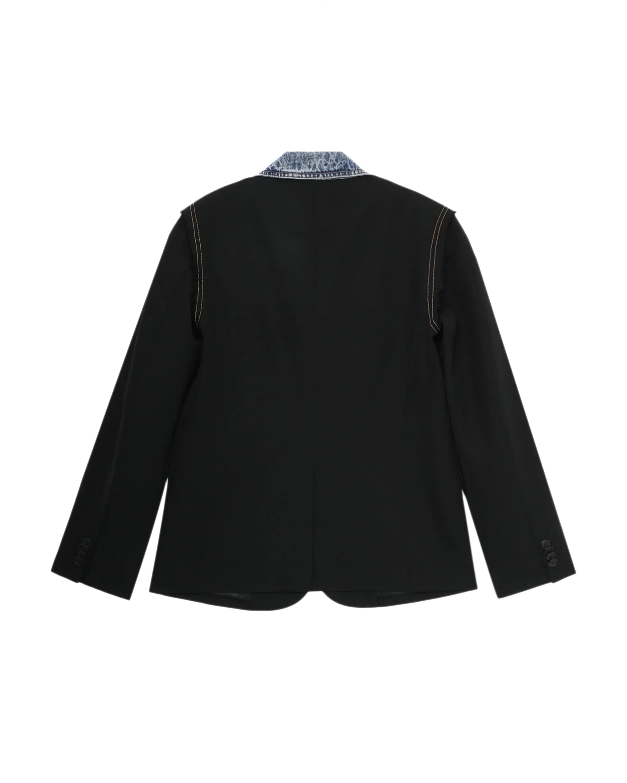 Patched blazer