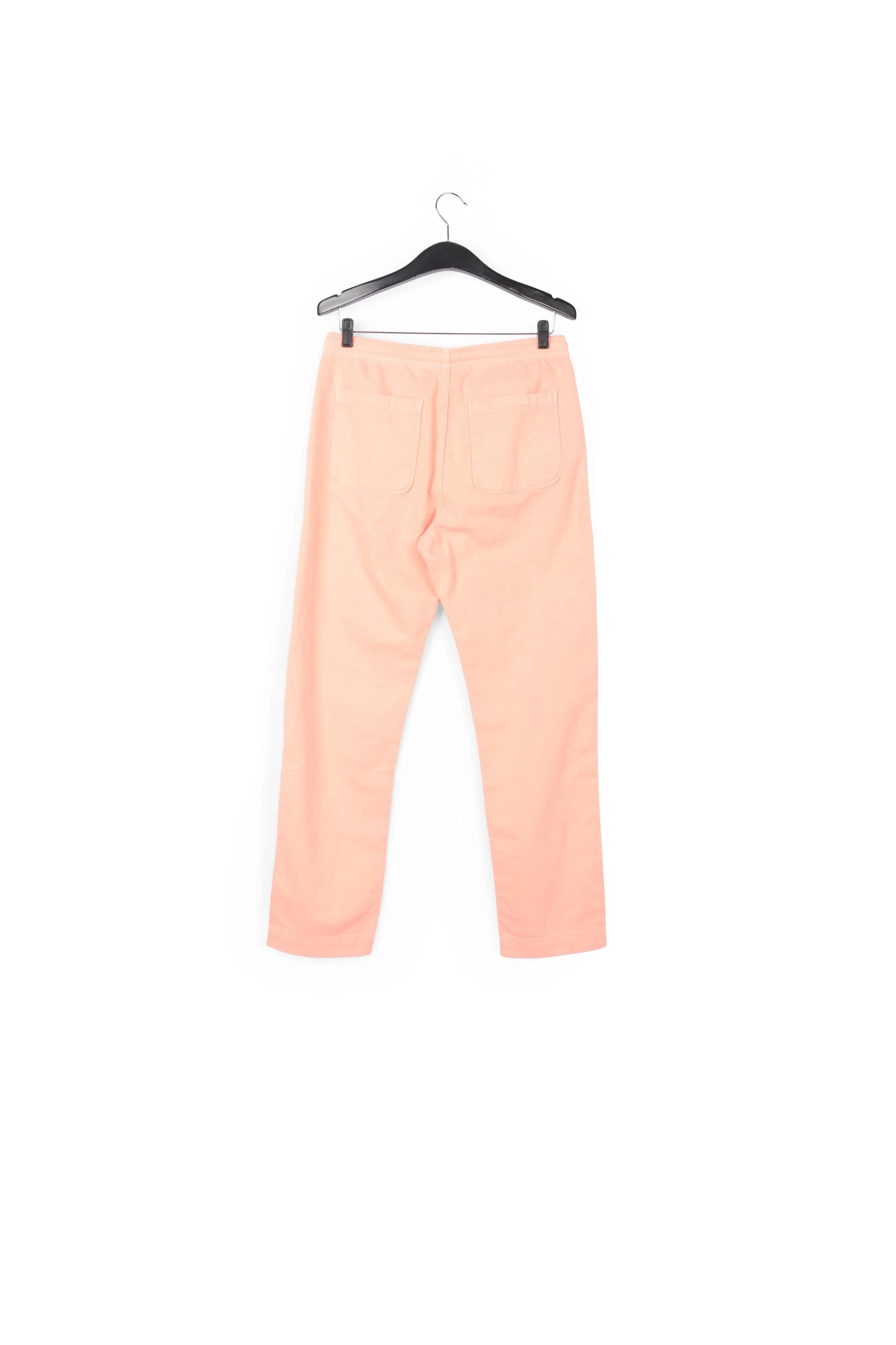 Peach boyfriend-fit jeans