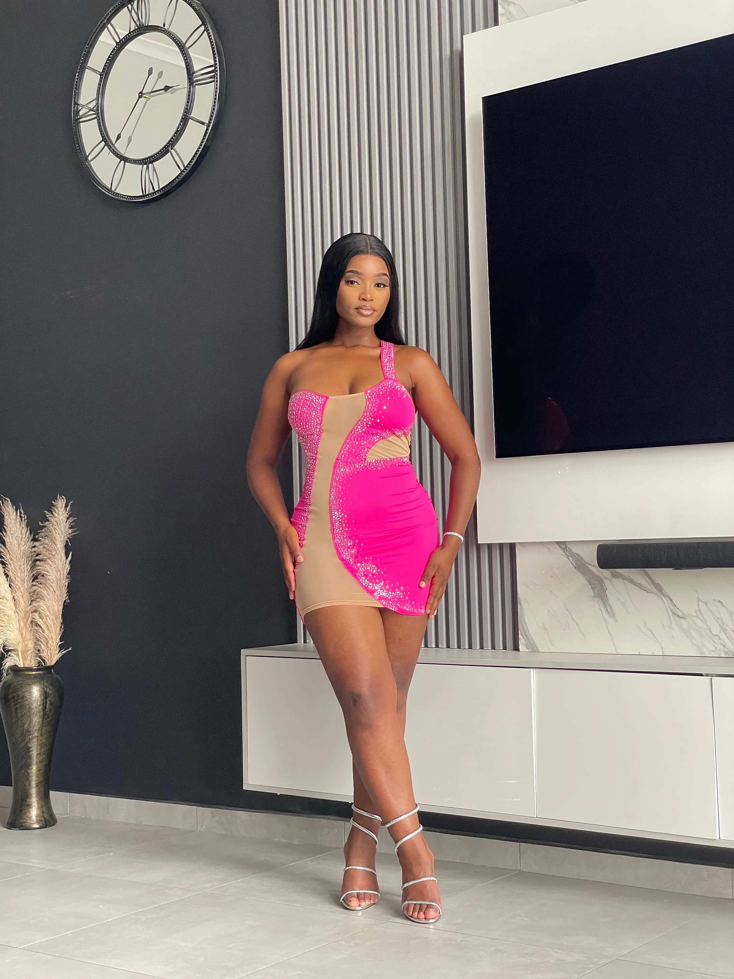 Peek a Boo Mini Dress