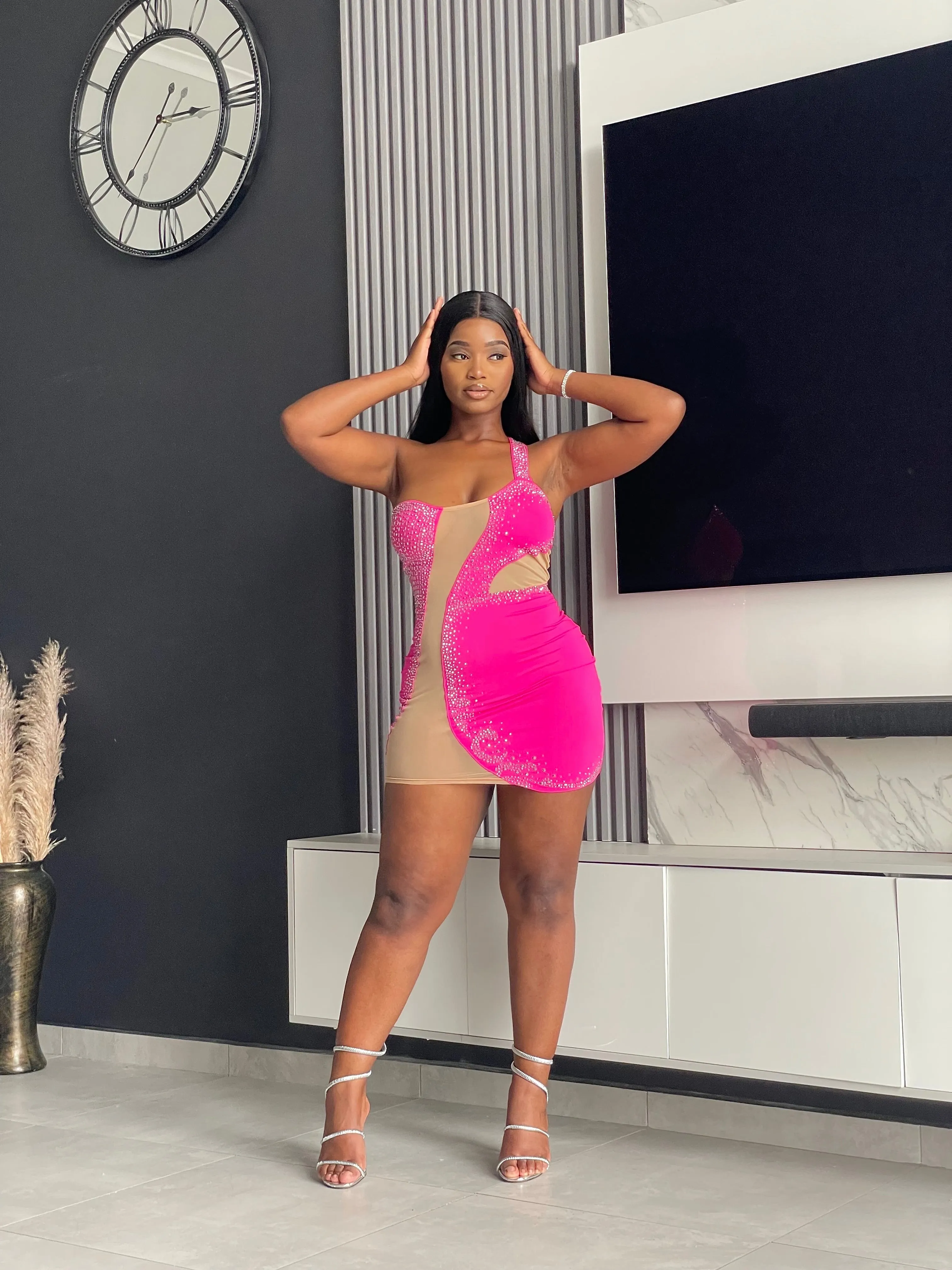 Peek a Boo Mini Dress