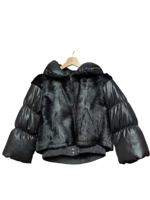 Prada Goat Fur Bomber Jacket Women's XS