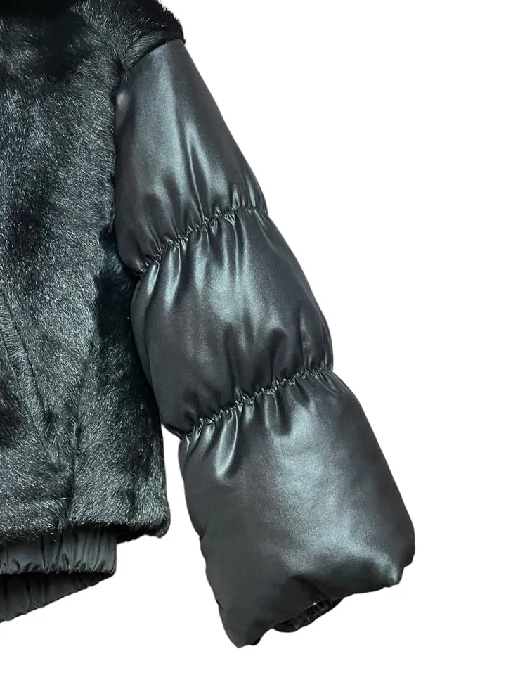Prada Goat Fur Bomber Jacket Women's XS