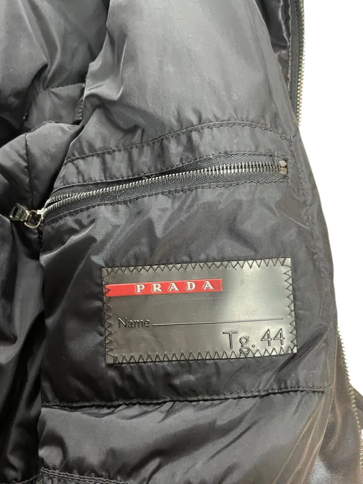 Prada Goat Fur Bomber Jacket Women's XS