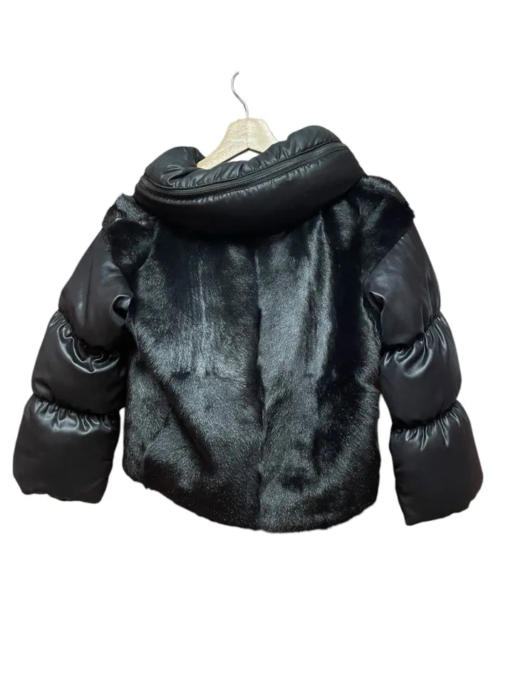 Prada Goat Fur Bomber Jacket Women's XS