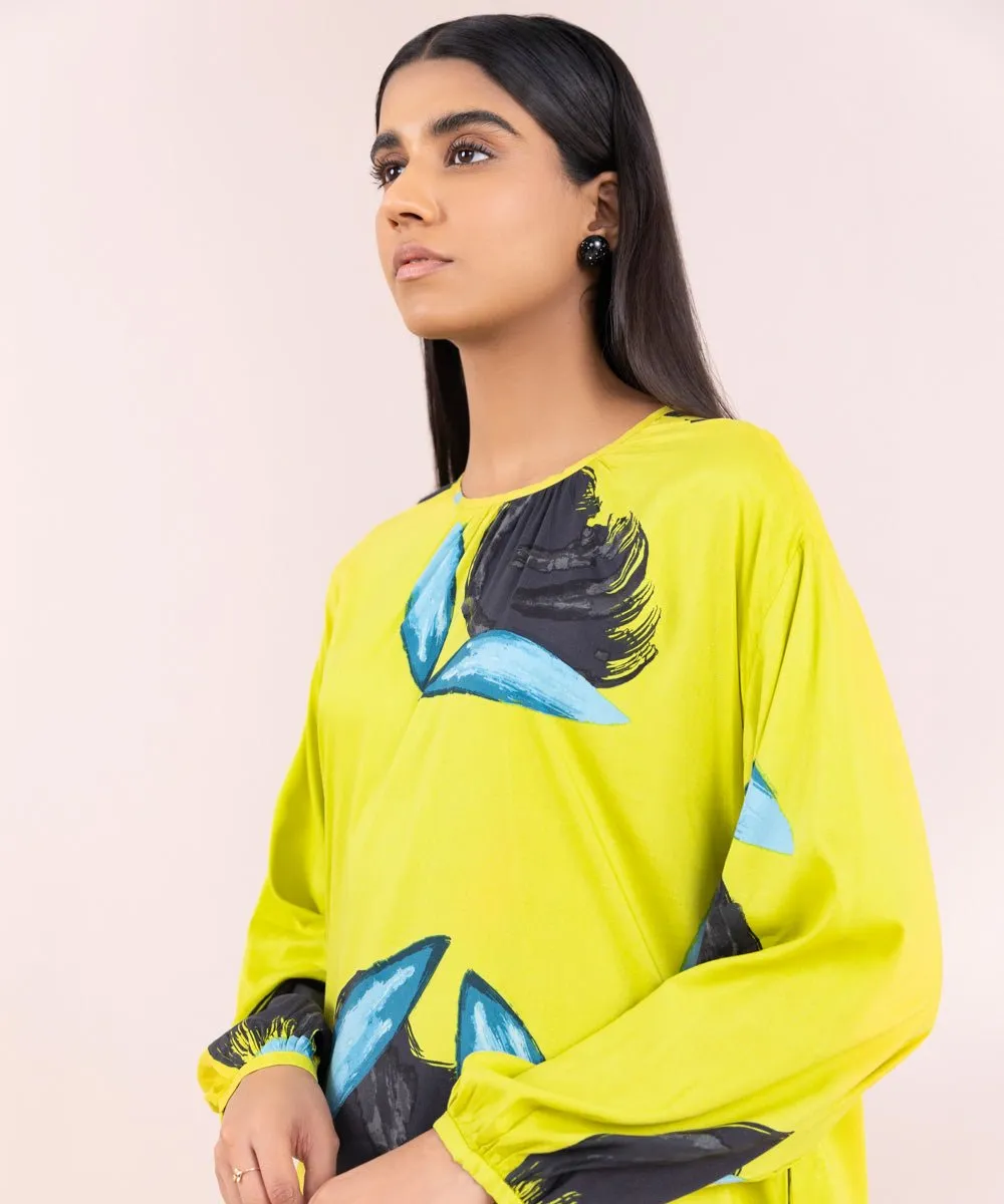 Printed Arabic Lawn Shirt