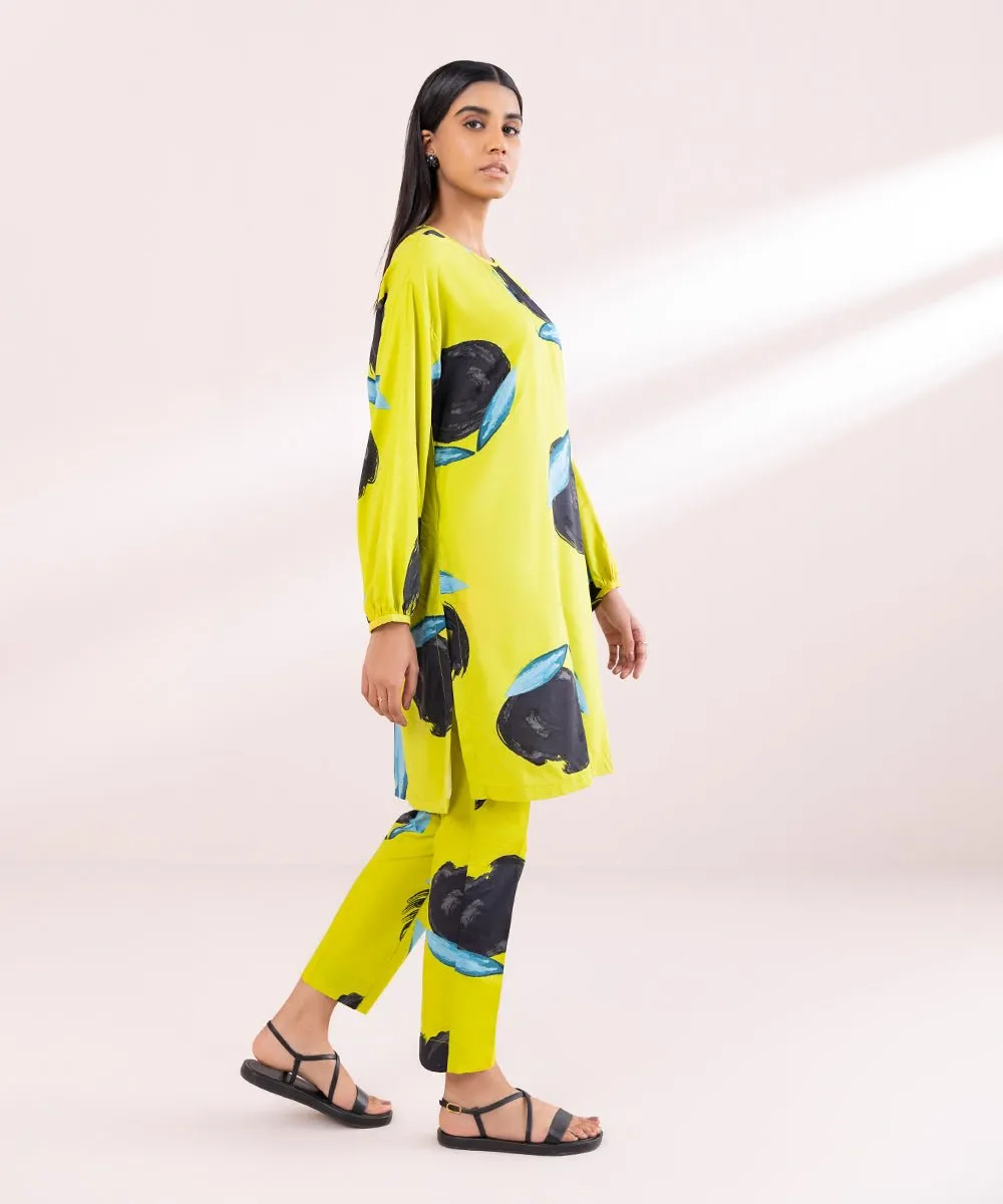 Printed Arabic Lawn Shirt