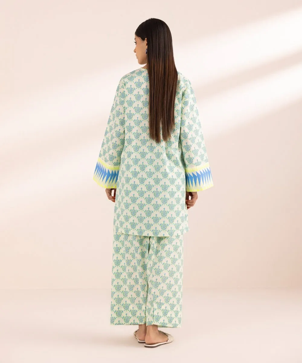 Printed Cambric Shirt