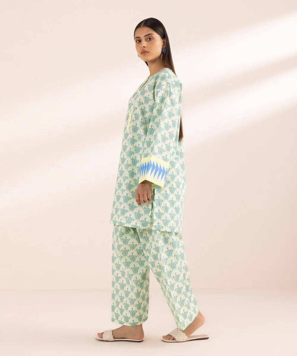 Printed Cambric Shirt