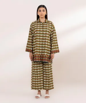 Printed Cotton Viscose Shirt