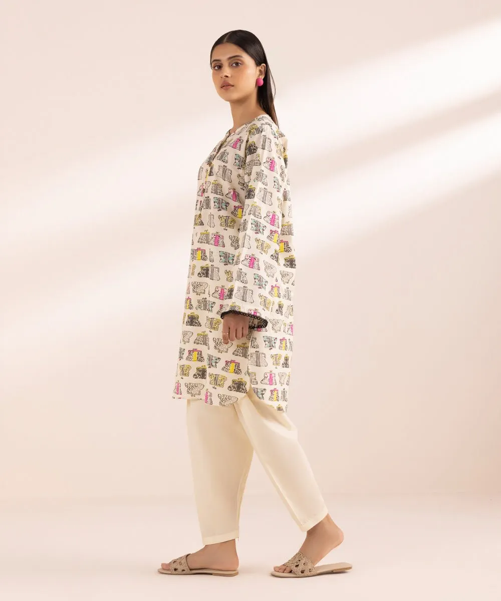 Printed Lawn Shirt