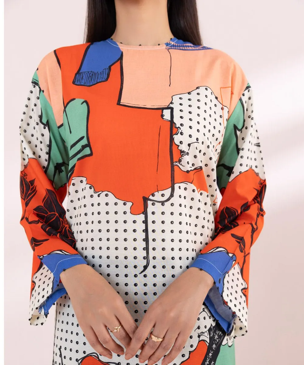 Printed Lawn Shirt