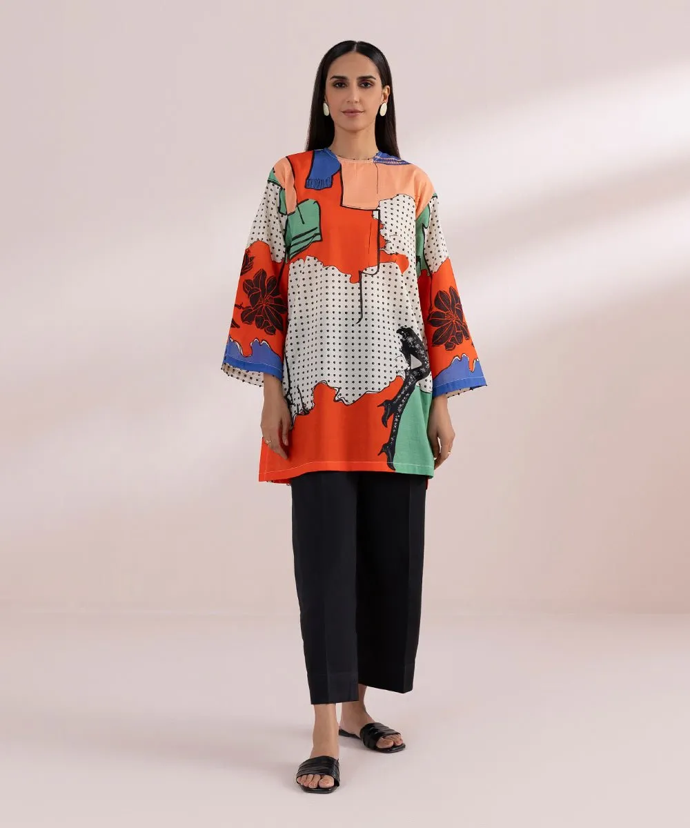 Printed Lawn Shirt