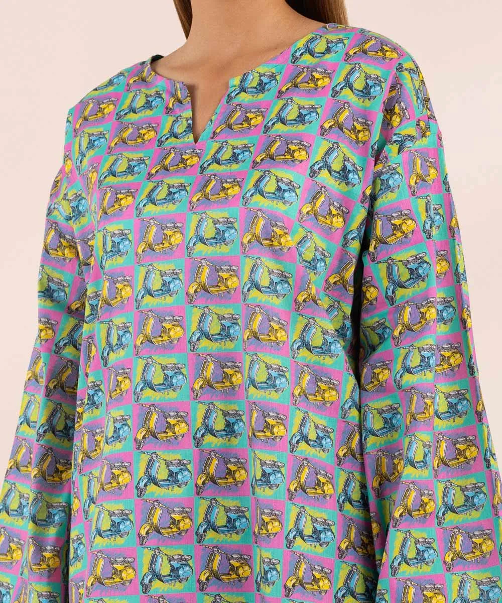 Printed Lawn Shirt