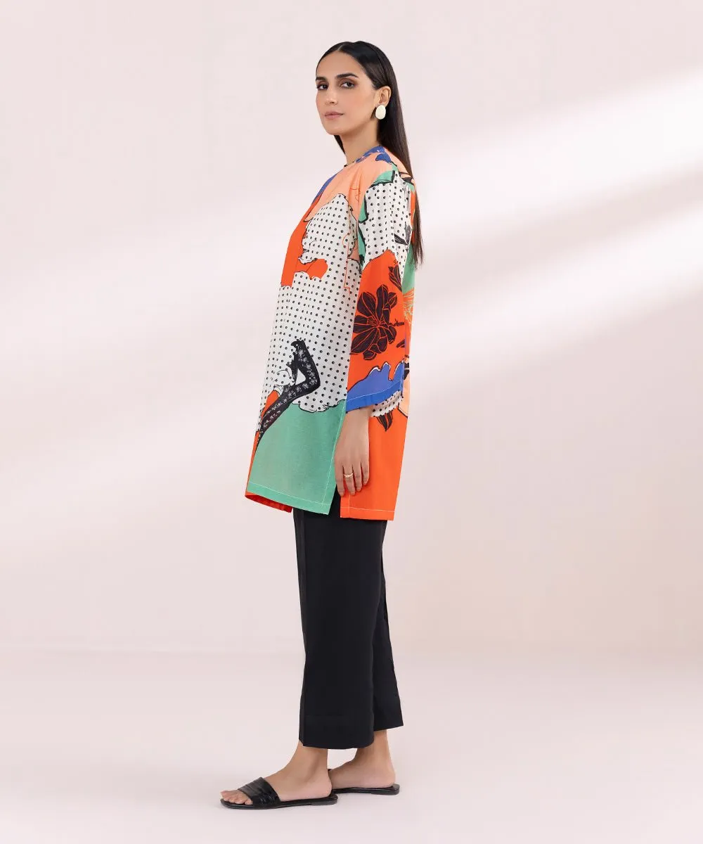 Printed Lawn Shirt