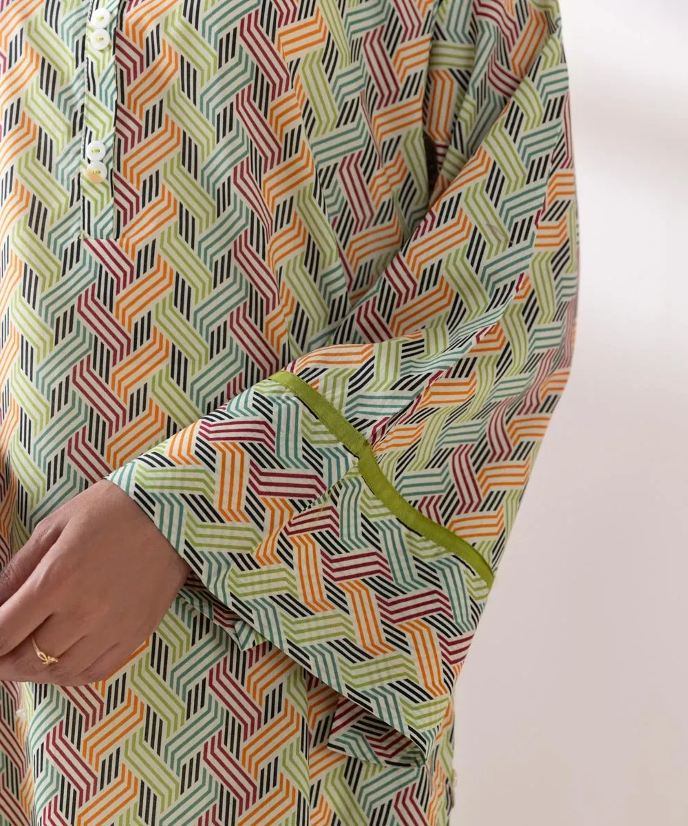 Printed Lawn Shirt