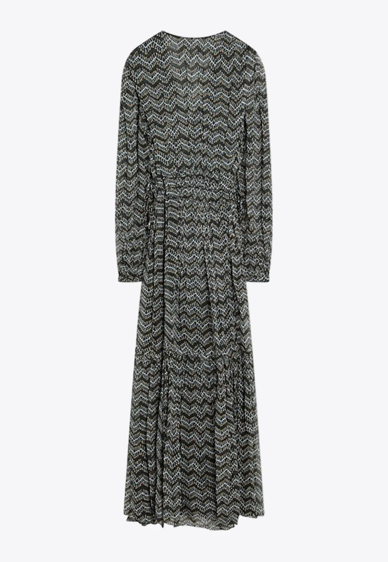 Printed Midi Dress