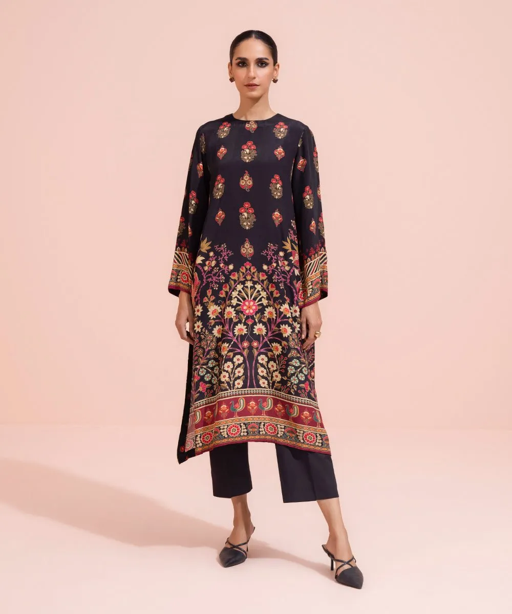 Printed Silk Shirt