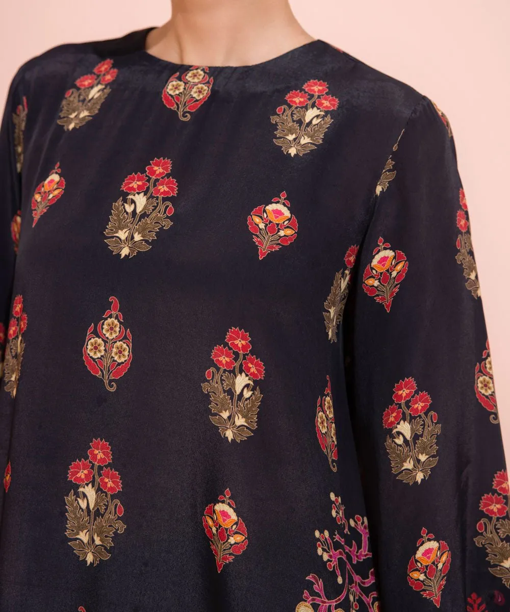 Printed Silk Shirt