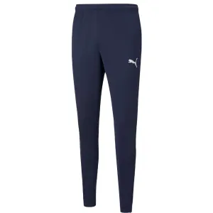 PUMA TEAM RISE TRAINING PANTS NAVY-YOUTH