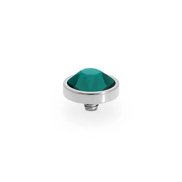 Qudo Canino 9mm Silver Topper - Emerald
