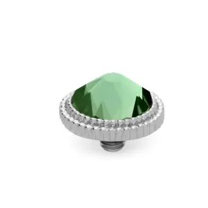 Qudo Fabero 10mm Silver Topper - Erinite