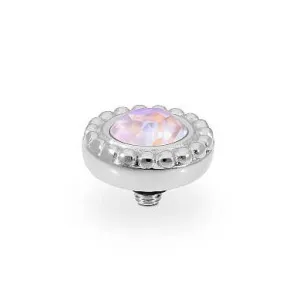 Qudo Ghiare 11mm Silver Topper - Lavender Delite