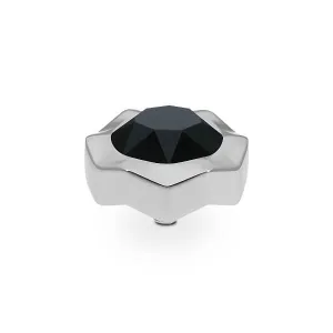 Qudo Nemoli 13mm Silver Topper - Jet