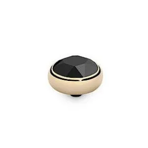 Qudo Sesto 10mm Gold Topper - Jet Black