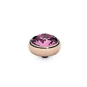 Qudo Sesto 10mm Rose Gold Topper - Rose