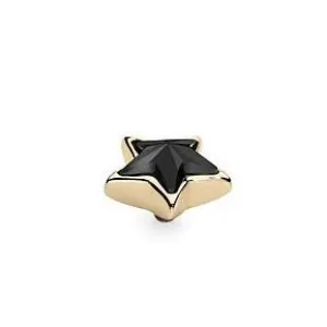 Qudo Stellar 13mm Gold Topper - Jet Black
