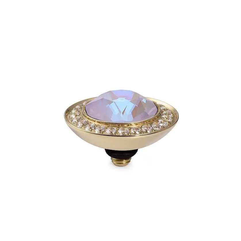 Qudo Tondo Deluxe 13mm Gold Topper - Lavender Delite