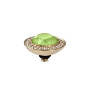Qudo Tondo Deluxe 13mm Gold Topper - Lime