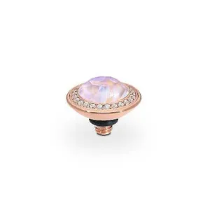 Qudo Tondo Deluxe 9mm Rose Gold Topper - Lavender Delite