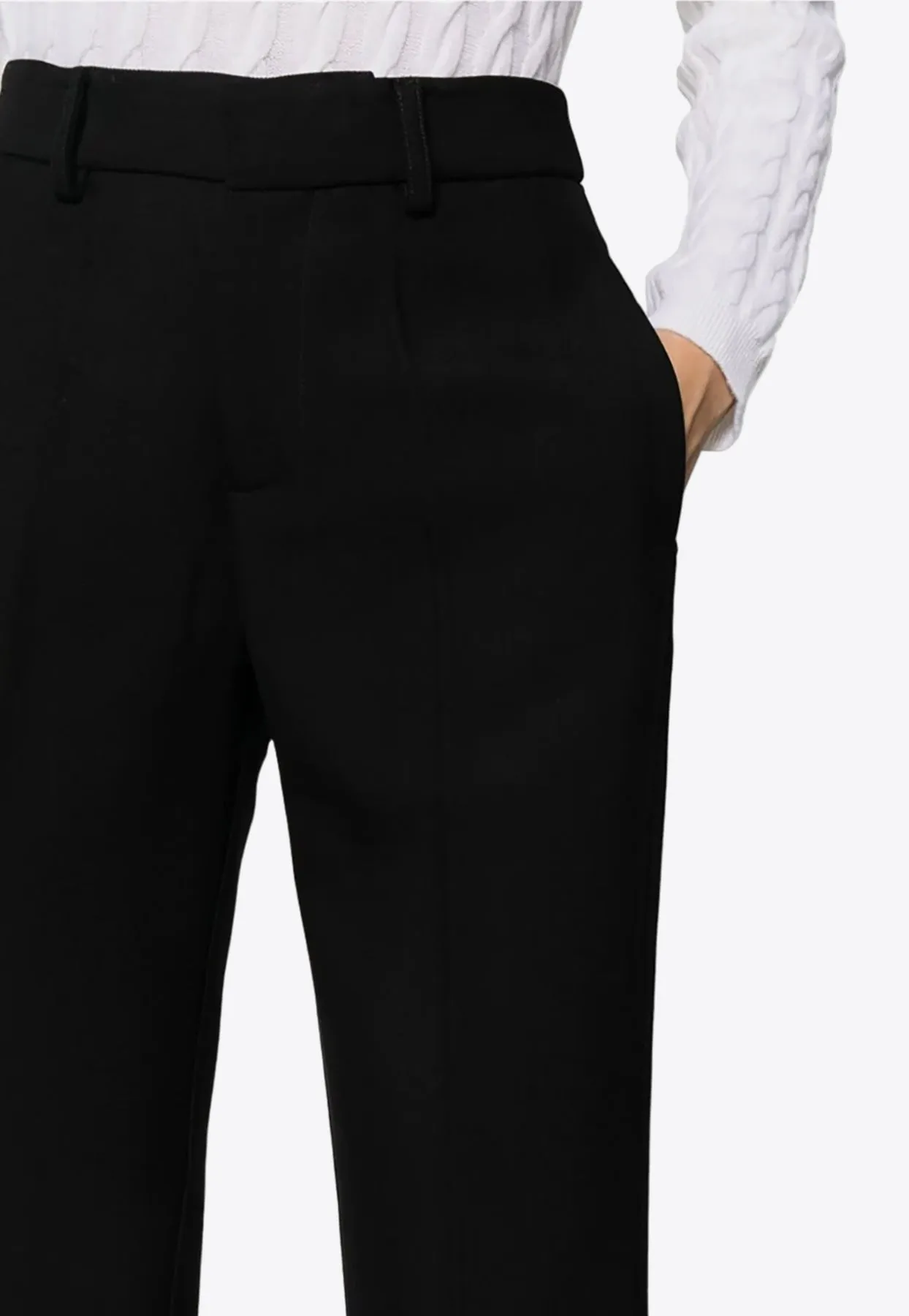 Randy Tapered-Leg Tailored Pants
